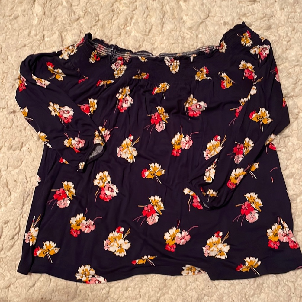 Old Navy off the shoulder shirt